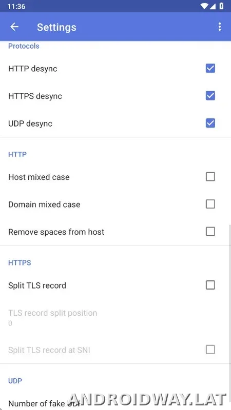 ByeByeDPI скриншот 5